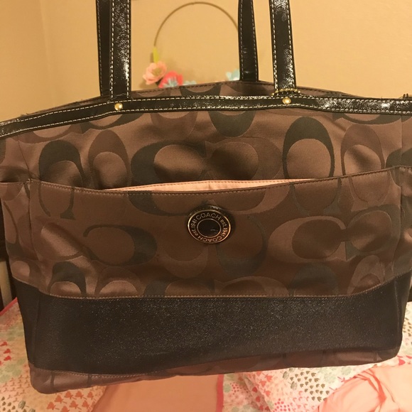 Coach diaper bag - Picture 1 of 3